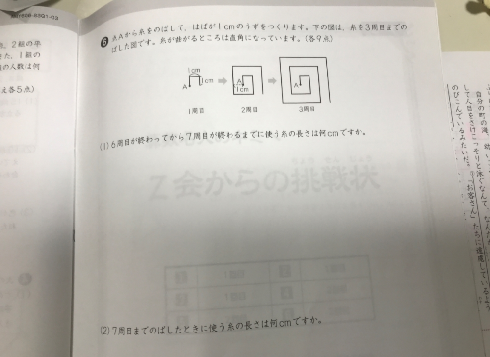 この問題の解き方が分からず、どなたか解説お願いしたいです。よろしく