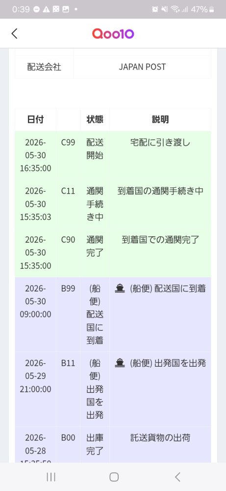 質問日時の新しい順】商品の発送、受け取り 解決済みの質問 - Yahoo!知恵袋
