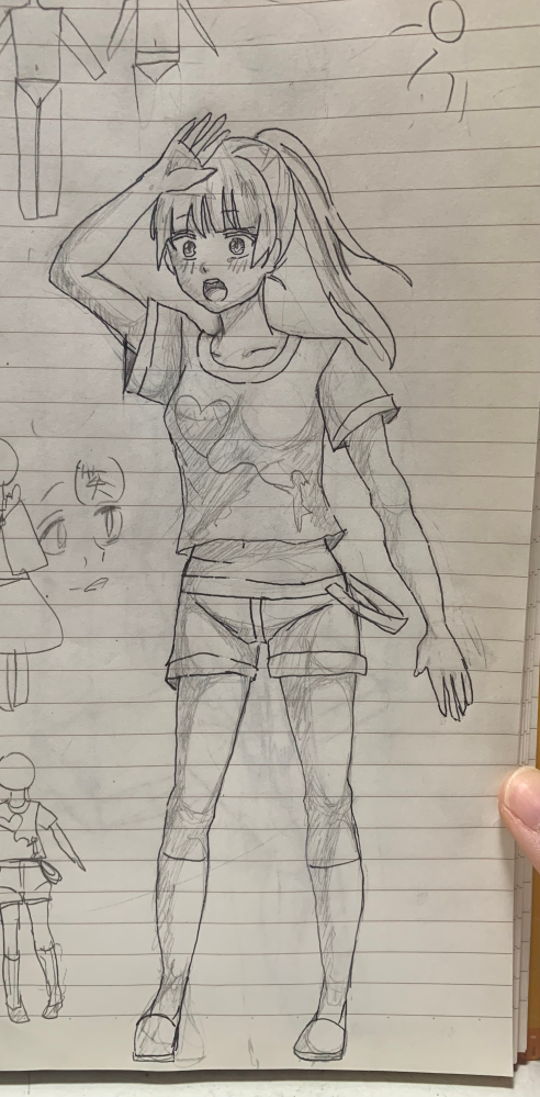 イラスト評価お願いします！10秒で描きました！ - 10秒あったら