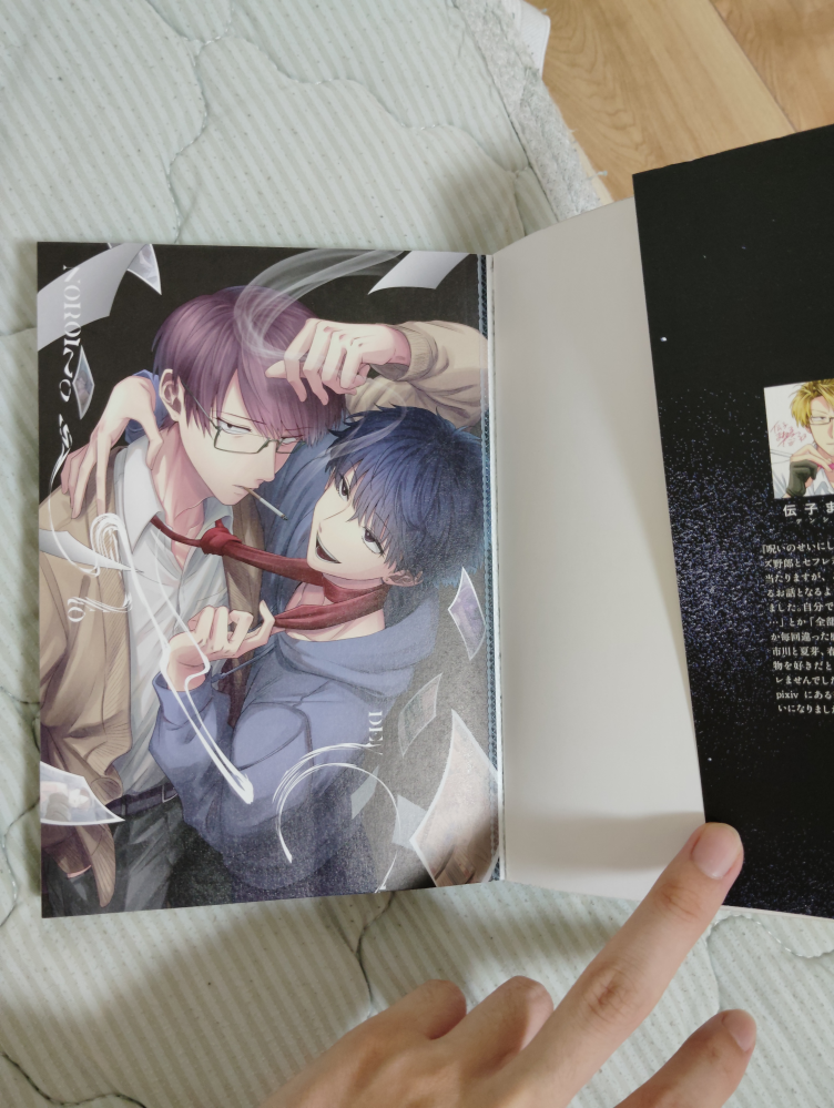 BL漫画のかしこまりました、デスティニーという漫画、現在絶版本という