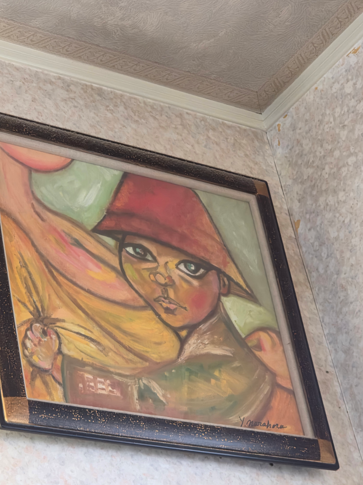 油絵だと思うのですが、作者を調べたいです。サインで分かる方は