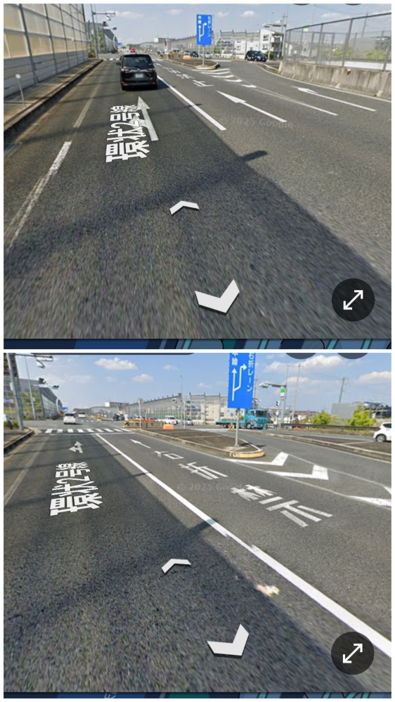 原付です。このような道路は二段階右折の対象ですか？国道302号です