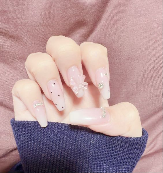 インスタでネイルチップをオーダーして、24日に届くようにという注文を