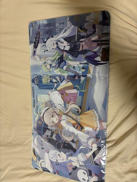 先日、メルカリでブルーアーカイブのプレイマットを買ったのですが、調