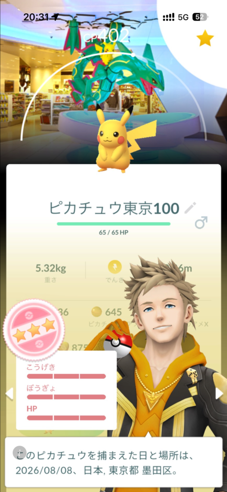 すみません今更なんですけどこのピカチュウはどれぐらいレアですか？詳