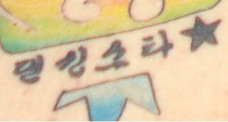 韓国語がわかる方への質問です 彼氏の背中に彫ってあるタトゥーの韓国語の意味が Yahoo 知恵袋