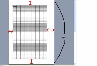 エクセルでa4のサイズで文書 表を作成するのですが 画面で紙のサイ Yahoo 知恵袋