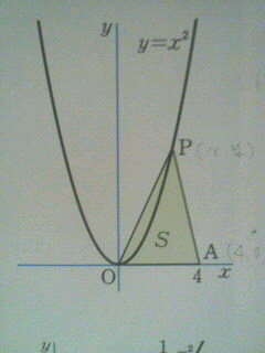 中３の関数の問題の解き方を教えてください Y X2乗のグラフ上の点 Yahoo 知恵袋