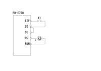 三菱インバータの接続について教えて下さい 下図のようにfr Yahoo 知恵袋