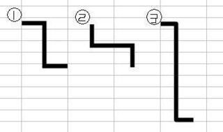 Excelのカギ線コネクタについてですが 大きさを変更すると下の画 Yahoo 知恵袋