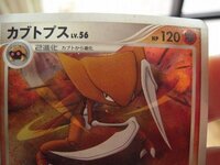 ポケモンカード進化の謎 貰い物のポケモンカードカブトプス２進化があ Yahoo 知恵袋