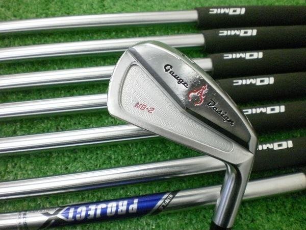 Gauge Design - 【希少】ゲージデザインMB-2 FORGED アイアン 激レア ゲージデザイン MB-2 軟鉄 FORGED メンズアイアンセット
