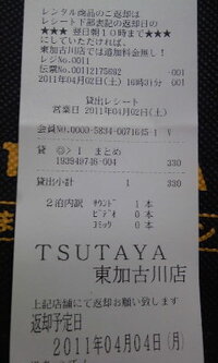 24時間営業のtsutayaだと 返却はいつまで お店に聞けば Yahoo 知恵袋