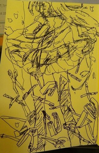 万年筆で書いたイラストなのですが やはりダメでしょうか 全体的に荒く書 Yahoo 知恵袋