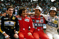 F1この写真のドライバー4人はそれぞれ現役時代に確執はありましたか 