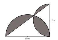 小学６年生の娘の宿題 図の灰色部分の面積を求めよ という問題です Yahoo 知恵袋