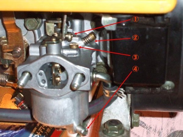 スズキの発電機sx 650rのガバナーから繋がっているキャブレター Yahoo 知恵袋