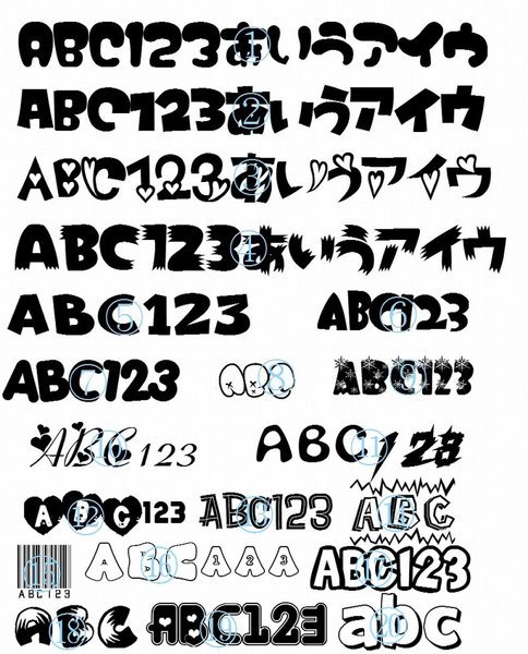 筆記体（英語）のかっこいいフォントを探しています。フリーで使える 