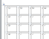 ワードで原稿用紙のようなマス目を入れたいです ワードで 文字数16字 Yahoo 知恵袋