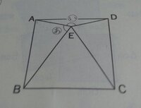 角度を教えてください 四角形abcdは正方形です 三角形ebcは正三角形です Yahoo 知恵袋