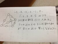 難問 中学1年の 文字と式 に範囲の問題です 図は正三角錐です 当 Yahoo 知恵袋