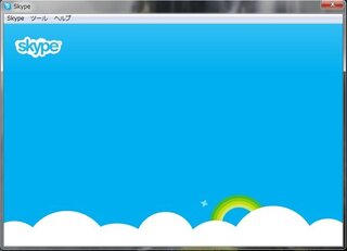 Skypeの ようこそ 画面が表示されません Skypeを初めて使おうと Yahoo 知恵袋