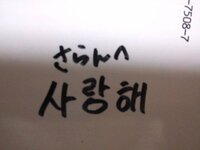 韓国語でサランへはこう書きますか イェ はい そうです 合 Yahoo 知恵袋