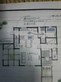 新築の間取り診断をお願い致します ２階建の１階部分です 教えて 住まいの先生 Yahoo 不動産