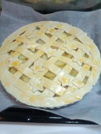 アップルパイでりんごの上からパイ生地で蓋をするのはなぜですか それから Yahoo 知恵袋