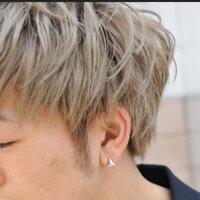染める 銀髪