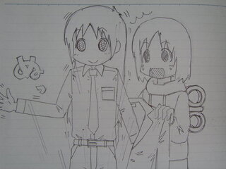 日常イラスト描いてみましたどうですか 題 はかせは白衣を脱ぐ Yシャツだけにな Yahoo 知恵袋