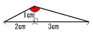 この直角三角形の赤で塗っている所の角度の求め方を教えてください Yahoo 知恵袋