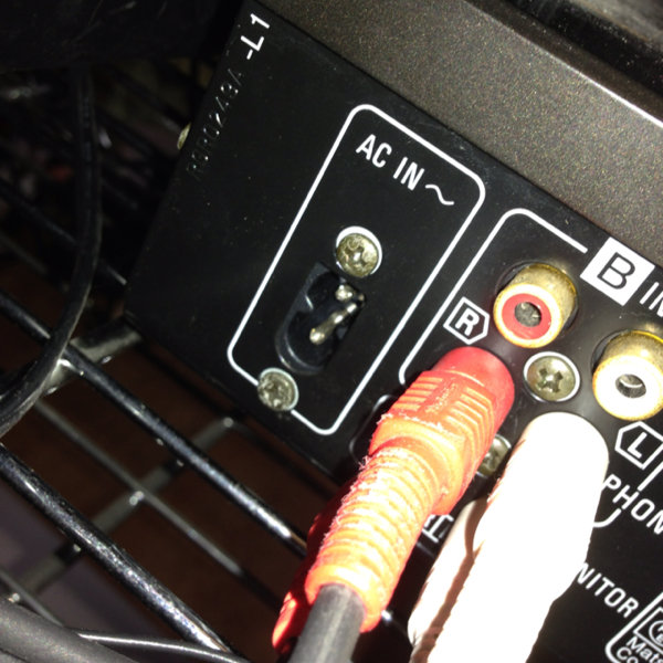 DJ機材のコードを紛失しました（;;）テクニクスのミキサーaudio