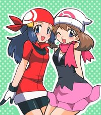 ポケモンで 下の画像はハルカとヒカリが衣装を交換した画像ですが ハルカがｄｐの Yahoo 知恵袋