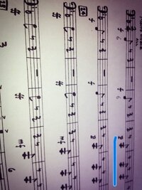 トロンボーンをやっています半音階を教えてください音符ポディシ Yahoo 知恵袋