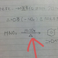 化学の反応式についてです この三角のマークはどういう意味を持っている Yahoo 知恵袋