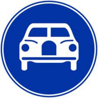自動車専用標識の問題について教えてください 教習所に通っています 学科で Yahoo 知恵袋