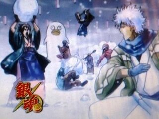 銀魂 アニメ38話 雪ではしゃぐのは子供だけ で 真選組が出て来ていたら 神楽 Yahoo 知恵袋