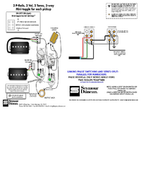 公式セール Seymour Duncan SHPR-2 Hot P-Rails (ハムバッカー)(ご予約