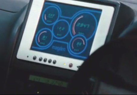 XENARC 8インチモニター ワイスピMAX風 GT-R仕様カスタム用モニター ワイルドスピードMAXに出てくるGT-R（25GT-T）のMFDのモ - Yahoo