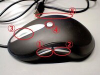マウスのボタンの割り当てについて 現在galleria Laser Mouseのglm Yahoo 知恵袋