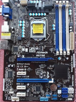 Asrockh67deというマザーボードのグラフィックボードを交換したいのです Yahoo 知恵袋