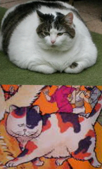 このデブ猫 ホワッツマイケルのニャジラに似てませんか 似てます Yahoo 知恵袋
