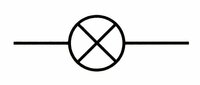 今日理科のテストがあったのですが、この画像の回路図記号を「豆電球」と書いてはいけないのでしょうか？
もし書いてもいい場合は先生に反論するために具体的な根拠を教えて下さい。お願いします。 ダメであった場合も具体的な根拠を教えていただいたら幸いです。。。