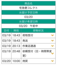 ヤマトの再配達で20 21時間で頼んだらヤマトが8時1分に来た Yahoo 知恵袋