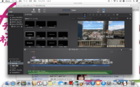 Imovieについて文字を入れるときに バックを映像や写真ではなくベ Yahoo 知恵袋