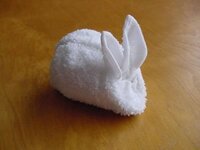 このうさぎの作り方 わかる方いらっしゃいませんか おしぼりうさぎ と名 Yahoo 知恵袋