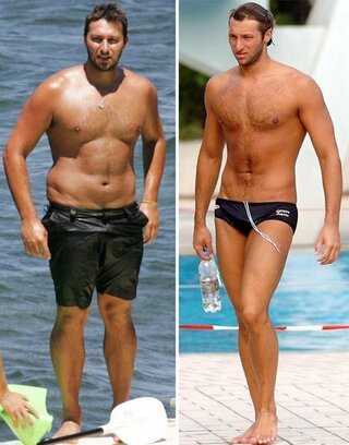写真を見てどのくらいの体脂肪か教えてください どちらも同じイアンソープらし Yahoo 知恵袋