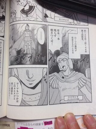 世界史bの漫画の中で小スキピオが意味深なセリフを言っているのですが どういうこ Yahoo 知恵袋