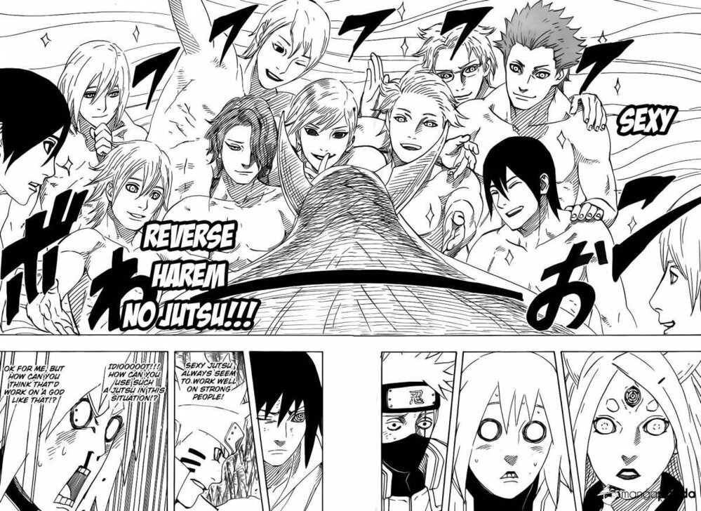 Naruto6カグヤにナルトの逆ハーレムの術が通用したけど カグ Yahoo 知恵袋